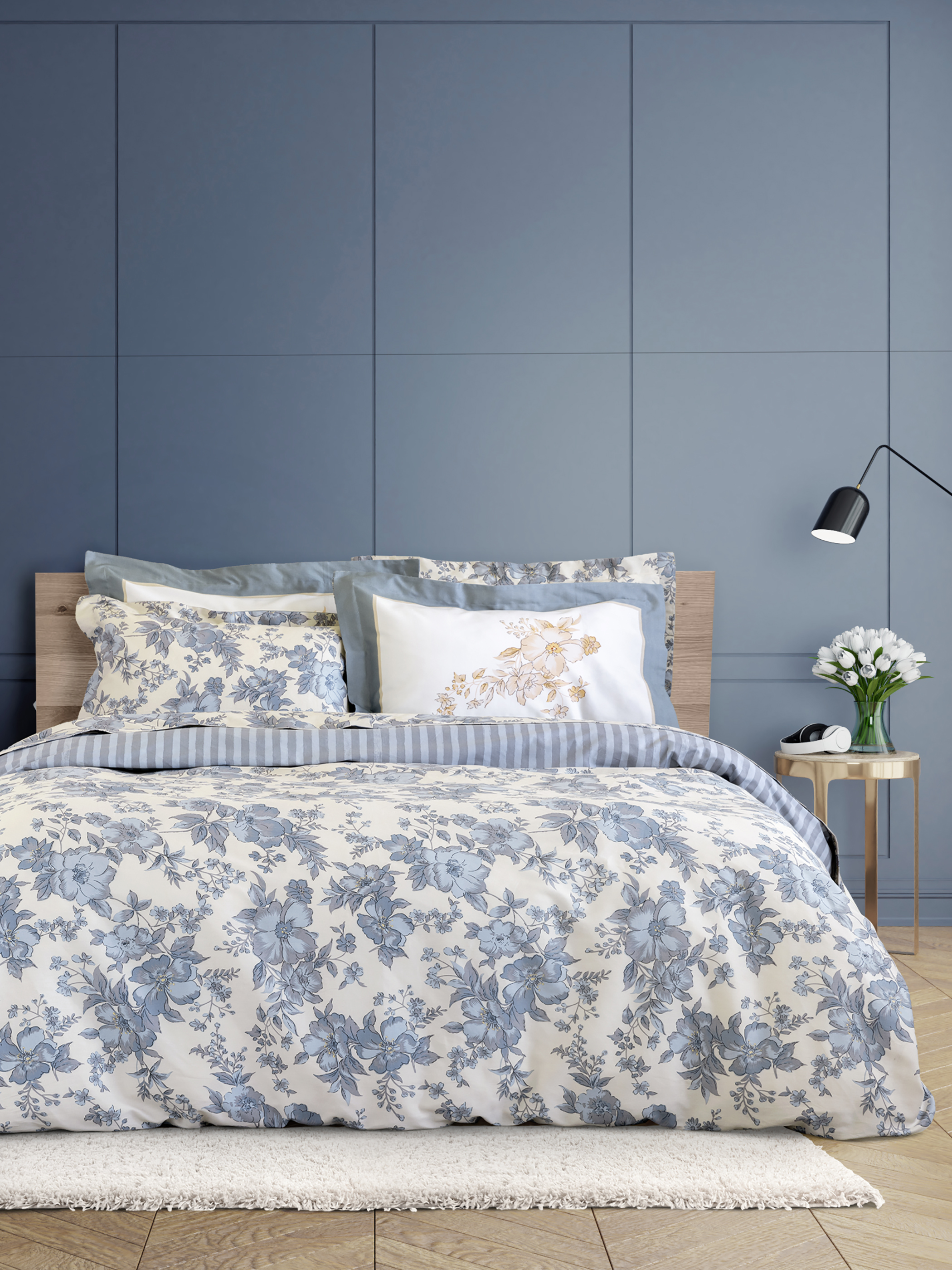 Παπλωματοθήκη Σετ Υπέρδιπλη 220x240 Nima Home Genteel